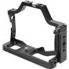 DGERFDJO Compatibile con fotocamere DSLR e Mirrorless, stabilizzatore a gabbia completa con fori da 1/4 e 3/8, slitta fredda ARRI(For Canon EOS M50 M5)