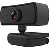 SHEHUALI Webcam, Completo HD 2K. Webcam 1080p Web Telecamera con microfono for videochiamata Web Cam PC USB Fotocamera for computer for lo streaming