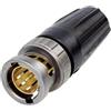 Neutrik NBNC75BLP9X connettore BNC, dritto, 75Ω, 1 pezzo.