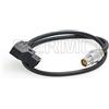 SZRMCC D rubinetto a Fischer 3 pin Femmina Cavo di Alimentazione per Phantom V641 V2012 V1611 Flex UHS Camera