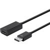 Monoprice Adattatore attivo DisplayPort 1.2a a 4K HDMI, nero (112781)