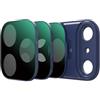 Generic Set di filtri magnetici per iPhone 17 Pro/Max, CPL/Black Mist 1/4/filtri UV in vetro ottico, anti-impronte, portatili, per obiettivo della fotocamera (per iPhone 17 Pro, blu)