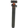 Generic Treppiede per Telefono Estensibile Testa a Sfera in Alluminio a 360° Clamp/Holder per Telefono 2 in 1 per Vlogging, Webcam DSLR Streaming Live, Materiale Robusto 27-140 Cm