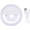 Hotaden Ricarica USB Flash portatile con fotocamera a LED Fotografia con telefono che migliora la fotografia notturna per smartphone (colore casuale)