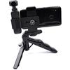 Uonlytech Treppiede per Telefono Cellulare con Staffa di Fissaggio Supporto Portatile Pieghevole per Uso Tascabile Compatibile con Gimbal e Accessori per Fotocamera
