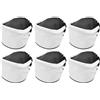 Jectse Softbox Diffusore Flash Universale, Ammorbidisce la Luce Intensa e Migliora L'output, Portatile Leggero per Tutti i Flash della Fotocamera, per Illuminazione Fotografica, Riprese (6PCS)
