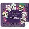 DIYthinker Skull il giorno dei morti illustrazione Phone Screen Cleaner occhiali di pulizia 2PCS camoscio tessuto