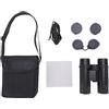 Naroote Binocolo 10x32 HD Binocolo Ad Alta Potenza con Messa a Fuoco Facile per il Birdwatching con Oculari Twist Up