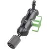 Ksikdeg 1/4 Maschio a Femmina Filettato Testa A Sfera Filettata Adattatore A Vite Doppia Testa Per Fotocamera DSLR Microfoni Attacco Fotografia Gear Adapter