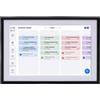 Asixxsix Agenda digitale intelligente, Display interattivo touchscreen IPS HD da 10,1 pollici Cornice digitale con archiviazione per programmi familiari, pianificazione dei pasti (Spina europea)