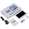 Generico Cornice fotografica digitale HD IPS con schermo riproduzione di immagini film e musica funzione calendario sveglia supporta schede SD USB fino a 32GB Lettore multimediale multifunzionale