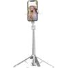 Generico Stick stick con telecomando, bastone selfie titolare, Stand di selfie di registrazione portatile estesibile wireless, Fotografia del telefono cellulare bastare con telecomando wireless per viaggi,