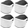Jectse Softbox Diffusore Flash Universale, Ammorbidisce la Luce Intensa e Migliora L'output, Portatile Leggero per Tutti i Flash della Fotocamera, per Illuminazione Fotografica, Riprese (4PCS)