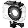 SHOOYIO Custodia subacquea leggera antiurto per fotocamere 360 GO profondità 50 m con montaggio rapido