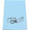 Qcwwy Carta per Lenti per Microscopio Carta Velina per Salviette per Lenti, 100 Fogli 15x10 Cm Design a Libretto Non Abrasivo Salviette per Fotocamera per Microscopio Tessuto Umido per Telescopi