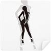 DIYthinker Hot donne intimo gambe lunghe occhiali di pulizia del pulitore dello schermo in camoscio tessuto 2PCS