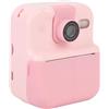 Jectse Camera di Stampa Istantanea per Bambini, P02 48MP 1080p Foto WiFi Video Digital Fotocamera Digitale con Schermo IPS da 2,4, Lenti Rotanti a 180 °, Supporta il Gioco e la (PINK)