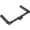 CAZSTYK 360 Gradi Maniglia Regolabile Handgrip Stabilizzatore Palmare Monitor Mount Accessori per Stabilizzatore per Video