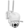 Elprico Telecamera QX65, telecamera Wi-Fi a doppia banda 5G, telecamera di sorveglianza per esterni ultra trasparente con monitoraggio delle persone e citofono bidirezionale per la sicurezza domestica