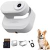 JAMNGHB Mount Sport Camera 1080P Rilevazione di Movimento Regolabile Doppio Alimentazione Ciclismo Moto Pet Charging Case