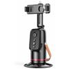 LVYXON Supporto per telefono girevole a 360° con tecnologia di tracciamento automatico del viso, batteria ricaricabile per smartphone Vlogging (Q03No luci)