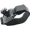 EnjoyMSS Braccio regolabile cinghia da polso 360 gradi di rotazione per fotocamera Go Pro GoPro Hero 1 2 3 3+ 4 Per fotocamera nero