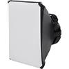 Denash Diffusore Softbox, Diffusore Flash Portatile Durevole di Alta qualità, Utile per la Maggior Parte dei Flash Esterni della Fotocamera da 3,9 * 5,1 Pollici