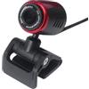 Generico Webcam HD Per PC | Fotocamera USB Portatile Per Laptop | Webcam Per Computer Con Regolazione Automatica Della Luce E Microfono, Plug And Play Per Riunioni , Streaming, Videochiamate, Cancelleria
