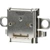 Fahoujs Connettore USB tipo C in metallo per porta ricarica della console gioco Installazione semplice Connessione ricarica affidabile per la sostituzione del connettore della console gioco