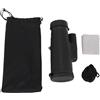 Dilwe Telescopio Monoculare 10x42 con Prisma BK7, Leggero Portatile per Viaggi di Concerti di Birdwatching, Include Custodia e Cinturino