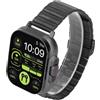 Solinder Ottima Combinazione di Orologio Intelligente con Auricolari, Tracker Fitness per Chiamate con Touch Screen HD da 2,01 Pollici, per IOS, Cuffie, Orologio Sportivo (Acciaio)