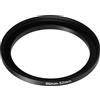 vhbw anello adattatore step-up da 46 mm a 52 mm compatibile con obiettivo fotocamera - Adattatore filtro, metallo, nero