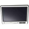 Zisemeil Blocco Note Elettronico Blocco Note LCD Blocco da Disegno Forniture Aziendali Strumento per Pittura a Mano da 9 Pollici (Nero (con custodia in pelle))