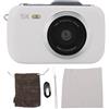 Alomejor Videocamera Digitale 5K 80MP, 18x Zoom | Zoom digitale 18x per dettagli da lontano, modalità rallentatore e time-lapse, fotocamera web per live streaming