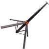 Nucelit Supporto per fotocamera con struttura in metallo ABS Installazione rapida Regolazioni multiple in altezza Installazione rapida Treppiedi ABS+metallo