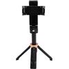 Annadue Tripode per Telefono Selfie Stick, Rotazione 360 gradi Tripode Selfie Stick Estendibile,3 in 1 Supporto Quadrupode per Telefono Cellulare Pieghevole con Telecomando BT per