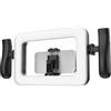 Camnoon Luce di Riempimento Fotografica Portatile, Luce Anulare a LED 2900K-7000K, CRI95+, Batteria Integrata da 3600 MAh e Telecomando Rimovibile per Fotografia, Video, Streaming