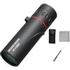 WAFOHSR Telescopio Monoculare 2000x24 Mini Telescopio Portatile For Visione Notturna HD Binoculare Impermeabile Campeggio Esterno Arrampicata Telescopi For Birdwatching Facile Da Usare(Telescope)