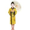DEGUISE TOI Costume da cinese per bambina - Giallo - L 10-12 anni (130-140 cm)