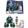 Mattel Disney e Pixar Elio Action Figure Storyteller 3 Pack, Elio, Ambassador Grigon e Glordon, personaggi Posable Movie Toys in scala 4 pollici