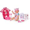 BABY born Bambola Mga 840504 BABY BORN Emma Magic Eyes con tutina e accessori