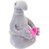 Genérico Bambola Di Peluche Zhdun: Simpatico Giocattolo Di Creatura Aliena, Figura Riempita Di Personaggio Mostro Seduto, Bambola Da Collezione Ispirata Alla Scultura Creativa, Stile Pendente 23-35 Cm | Pezzo