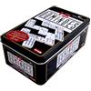 rukauf Doppio 12 gioco domino in una scatola di metallo set da gioco 91 parti messicano treno train