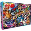 Gibsons Puzzle da 1000 pezzi We Love the 80s | Puzzle nostalgia anni '80 | Puzzle sostenibile per adulti, cartone riciclato al 100% di alta qualità, ottimo regalo per adulti | Gibsons Games