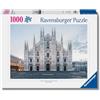 Ravensburger Puzzle 1000 pezzi Duomo Milano, Italia - Puzzle Adulti +14 anni, 70 x 50 cm, Puzzle per Adulti, Foto Milano, Idee Regalo