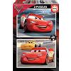 Educa - Puzzle Cars 3 | 2x48 pezzi Puzzle Set | Lightning McQueen, Disney Pixar | dai 4 anni (17177)