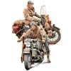MiniArt 35422 1:35 U.S. Soldati con moto WLA - riproduzione fedele all'originale, modellismo, kit di costruzione in plastica, fai da te, hobby, incollaggio, modellismo, assemblaggio, non verniciato