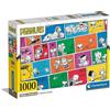 Clementoni- Peanuts Puzzle-Peanuts-1000 Pezzi Adulti, Puzzle Fumetti, Made in Italy, Multicolore, 39803