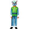 amscan Costume e maschera Rocky Paw Patrol bambino - 3-4 anni (94-104 cm)