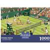 YTPONBCSTUG Finali tennis di Parigi Puzzle in Legno Impermeabile DIY Puzzles Da 1000 Pezzi Per Adulti Colorati Giochi Di Impegnativi